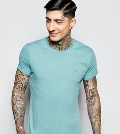 Футболка зауженного кроя с логотипом Farah - Зеленый