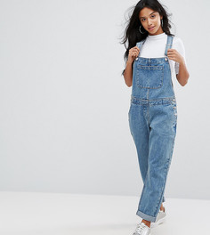 Синий джинсовый комбинезон ASOS PETITE - Синий