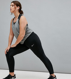 Черные леггинсы Nike Plus Running Power - Черный