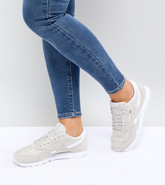 Бежевые нейлоновые кроссовки Reebok Classic - Бежевый