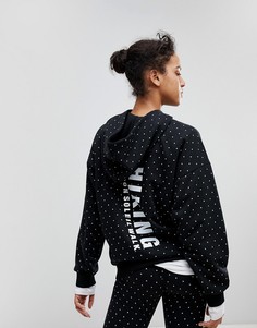 Худи в горошек adidas Originals X Pharrell Williams Hu - Черный