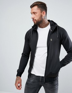 Черная трикотажная куртка с капюшоном Luke Sport Dixon Tricot - Черный