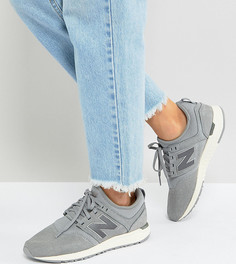 Серые кроссовки New Balance 247 - Серый