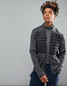 Черно-серая стеганая трикотажная куртка ONeill Activewear Kinetic - Черный O`Neill
