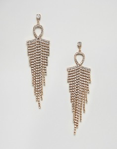 Серьги с кисточками Nylon - Серебряный