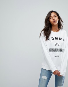 Свитшот с логотипом Tommy Jeans 85 NYC - Белый