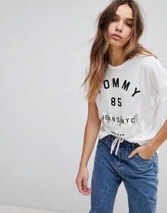 Футболка с логотипом Tommy Jeans 85 NYC - Белый