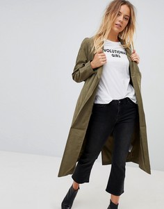 Мягкая куртка с запахом Vero Moda - Зеленый