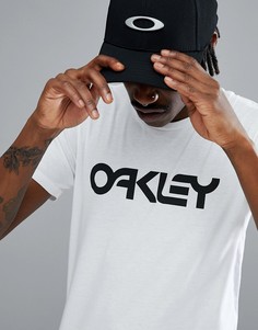 Белая футболка с большим логотипом Oakley 50-Mark II - Белый