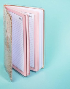 Блокнот с блестками Skinnydip - Мульти