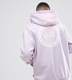 Фиолетовый oversize-худи с принтом на спине Vans эксклюзивно для ASOS - Фиолетовый