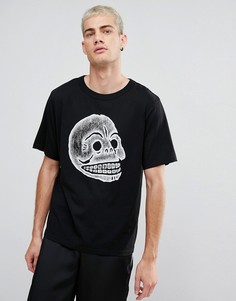 Черная футболка с логотипом Cheap Monday - Черный