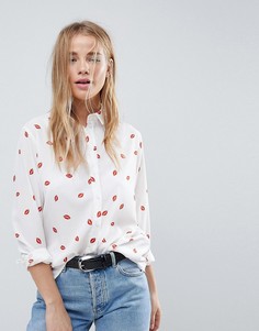 Блузка с принтом ASOS - Мульти
