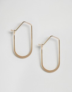 Серьги-кольца ограниченной серии - Золотой Asos
