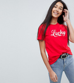 Футболка Lucky ASOS TALL - Красный