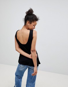 Топ без рукавов ASOS - Черный