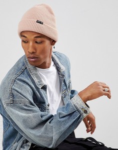 Розовая шапка-бини HUF Usual - Розовый