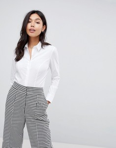 Приталенная рубашка-боди ASOS - Белый