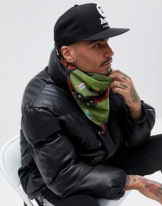 Бандана с космическим камуфляжным принтом Billionaire Boys Club - Зеленый