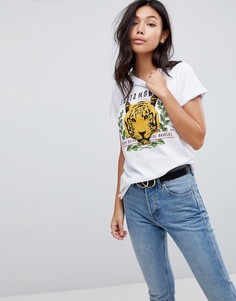 Футболка с принтом ASOS - Белый