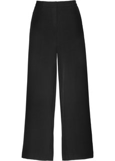 Брюки-палаццо (черный) Bonprix