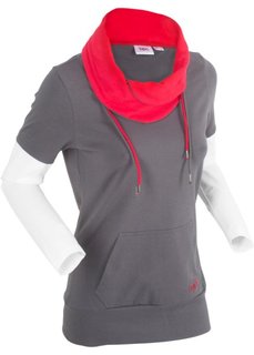 Футболка 2 в 1 (шиферно-серый) Bonprix
