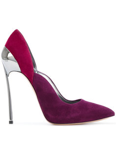 туфли-лодочки с заостренным носком на шпильке Casadei