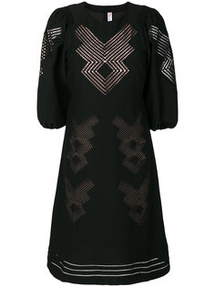платье с перфорацией Red Valentino