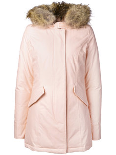утепленная парка с капюшоном Woolrich