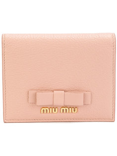 кошелек с бантом Miu Miu