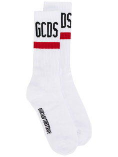 носки с вышитым логотипом Gcds