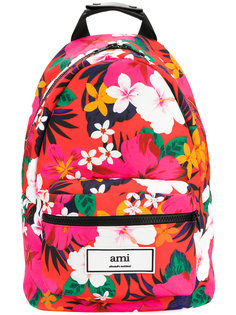 tropical print backpack Ami Alexandre Mattiussi