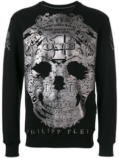 толстовка с принтом черепа Philipp Plein