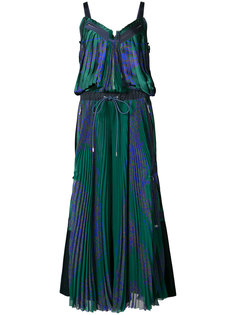 plissé sleeveless dress Sacai