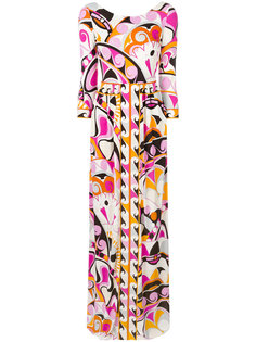 платье с принтом Emilio Pucci