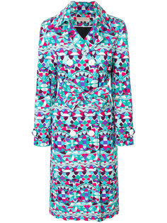 тренч с орнаментом Emilio Pucci