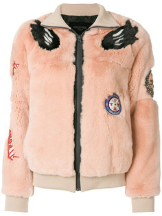 куртка с норковым и кроличьим мехом Mr &amp; Mrs Italy