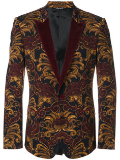 бархатный пиджак-смокинг  Dolce &amp; Gabbana