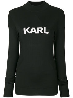 приталенный свитер Ikonik Karl Karl Lagerfeld