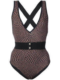 боди в горох Dvf Diane Von Furstenberg
