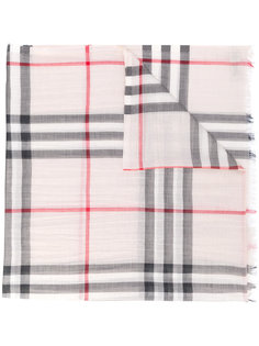 шарф в клетку  Burberry