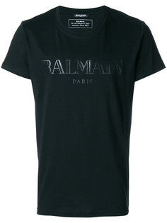 футболка кроя слим с логотипом Balmain