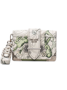Cahier illustrated shoulder bag Prada