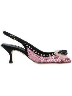 туфли с пайетками Dolce &amp; Gabbana