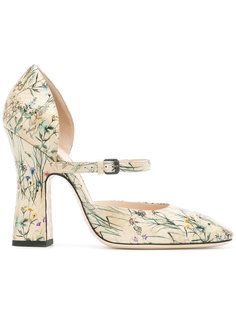 туфли с цветочным принтом Bottega Veneta
