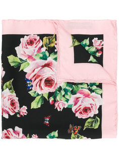 шарф с розами Dolce &amp; Gabbana