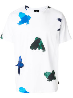 футболка с принтом мазков кисти Ps By Paul Smith