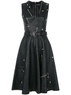платье с молниями Alexander McQueen
