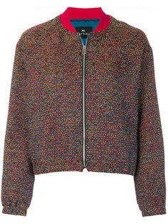 трикотажная куртка-бомбер  Ps By Paul Smith