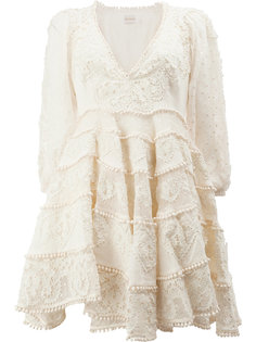 ажурное кружевное платье Zimmermann